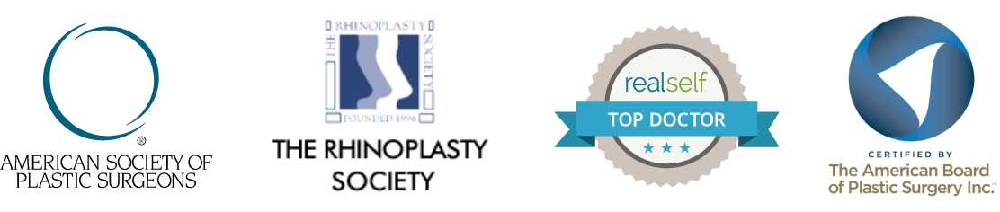 Doctors Credentials - ASPS, The Rhinoplasty Society, realself Top Doctor, ABPSI