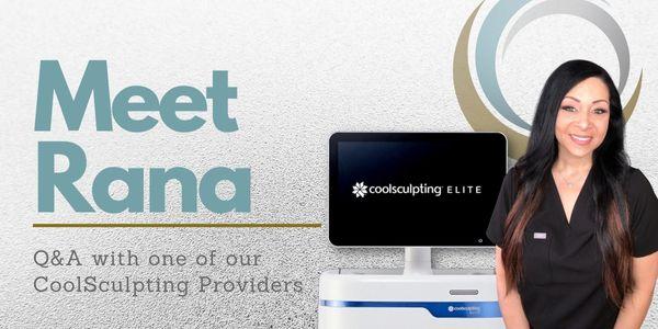 Our new CoolSculpting Provider